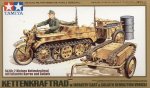 TAMIYA 32502 - 1:48 Kattenkraftrad w/Cart&Goliath
