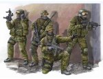 TRUMPETER 00422 - 1:35 Modern German KSK Commandos
