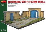 MINIART 36033 - 1:35 Diorama with Farm wall