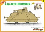 DRAGON / CYBER HOBBY 9120 - 1:35 Sp.Artilleriewagen + crew