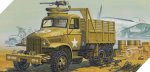 ACADEMY 13402 - 1:72 U.S. 2,5t 6x6 Cargo Truck & Accessory