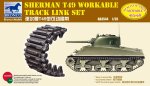 BRONCO AB3544 - 1:35 Sherman T49 Workable Track Link Set