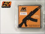 AK INTERACTIVE 224 - Lenses for Vehicle Lights - 2 mm - Optic Colour