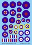 TECHMOD 72024 - 1:72 British National Insignias Part 3