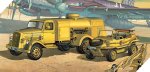 ACADEMY 13401 - 1:72 German Fuel Truck & Schwimmwagen