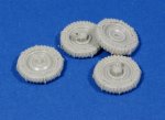 PANZERART 35135 - 1:35 Road Wheels witch chains for VW Kubelwagen
