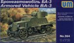 UNIMODELS 364 - 1:72 Armored Vehicle BA-3