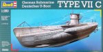 REVELL 05093 - 1:350 German Submarine Type VII C