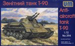 UNIMODELS 394 - 1:72 Anti-aircraft tank T-90