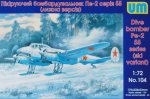 UNIMODELS 104 - 1:72 Petlyakov Pe-2 ski variant (55 series)