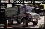 REVELL 03082 - 1:35 Unimog (Lkw 2t tmilgl)