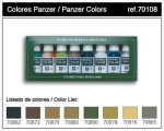 VALLEJO Model Color Set 70108 - Panzer Colors