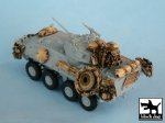 BLACK DOG T72001 - 1:72 USMC LAV-25 Iraq war accessories set