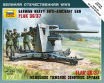 ZVEZDA 6158 - 1:72 German Heavy Anti-Aicraft Gun FLAK 36/37