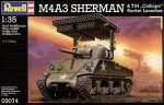REVELL 03074 - 1:35 M4A3 Sherman with T34 Calliope