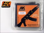 AK INTERACTIVE 208 - Lenses for Vehicle Lights - 2 mm - Amber