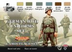 LIFECOLOR CS 04 - German WW II Uniforms - Set 1
