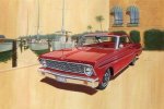 TRUMPETER 02507 - 1:25 Ford Falcon 1964 Sprint hardtop, stock plus