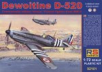 RS MODELS 92101 - 1:72 Dewoitine D-520