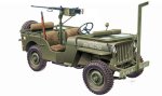 ITALERI 6351 - 1:24 Willys Jeep with M2 machine gun