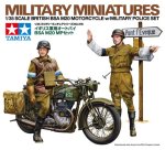 TAMIYA 35316 - 1:35 British BSA M20 Motorcycle w/ Military Police Set