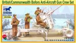 BRONCO CB35084 - 1:35 British / Commonwealth Bofors Gun Crew set