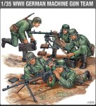 ACADEMY 1379 - 1:35 WWII German machine gun team