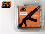 AK INTERACTIVE 201 - Lenses for Vehicle Lights - 1 mm - Red