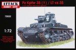 ATTACK 72832 - 1:72 Pz Kpfw 35(t)/LT vz.35