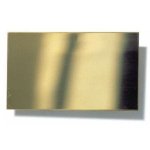 Blaszka mosiężna 0,1 mm - 20 x 30 cm