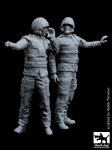 BLACK DOG F35015 - 1:35 Canadian Army tank crew in Afganistan