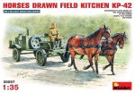 MINIART 35057 - 1:35 Horses Drawn Russian Field Kitchen KP-42
