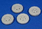 PANZERART 35136 - 1:35 Road Wheels witch chains for M3 Scout Car