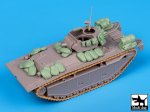 BLACK DOG T72036 - 1:72 LVT A4 accessories set