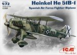 ICM 72191 - 1:72 Heinkel He 51B-1, Spanish Air Force Fighter-Biplane