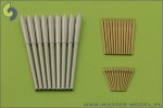MASTER 350-064 - 1:350 Lufy pancernika R.N. Roma - 381mm (9 szt.), 152mm (12 szt.), 90mm (12 szt.)