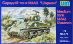 UNIMODELS 373 1/72 M4A3 Sherman