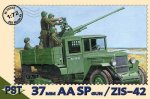 PST 72033 - 1:72 61-K 37 mm AA SPG on base of ZIS-42 Half-truck