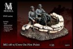 M-MODEL 35121 - 1:35 MG-08 with Crew on Fire Point