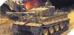 ACADEMY 1387 - 1:35 Tiger I (with interior)