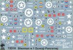 TORO MODEL 72D10 - 1:72 Polskie Shermany w 1 DPanc. Europa zachodnia 1944-45
