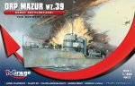 MIRAGE 40022 - 1:400 ORP Mazur wz. 39 - Okręt artyleryjski