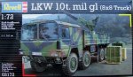 REVELL 03172 - 1:72 LKW 10t. mil gl (8x8 Truck)