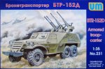 UNIMODELS 231 - 1:35 BTR-152D Soviet armored car