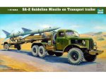 TRUMPETER 00204 - 1:35 SA-2 Guideline Missile on Transport trailer