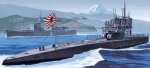 MIRAGE 40046 - 1:400 I-506 typ IXD1 turm IV japoński okręt podwodny