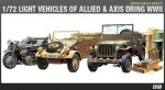 ACADEMY 1310 - 1:72  WWII ground vehicle set