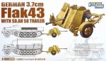 LION ROAR 3519 - 1:35 3.7cm FlaK43 with Sd.Ah.58 Trailer