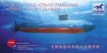 BRONCO NB 5001 - 1:350 USS SSN Sea-Wolf attack submarine