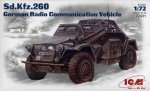 ICM 72431 - 1:72 Sd.Kfz.260, German Radio Communication Vehicle